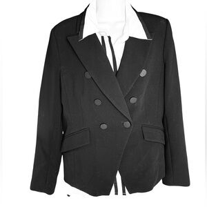 Banana Republic Women’s Fitted Black Blazer 12 L